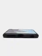 Голубой силиконовый чехол iPhone 6 Plus с рисунком галография