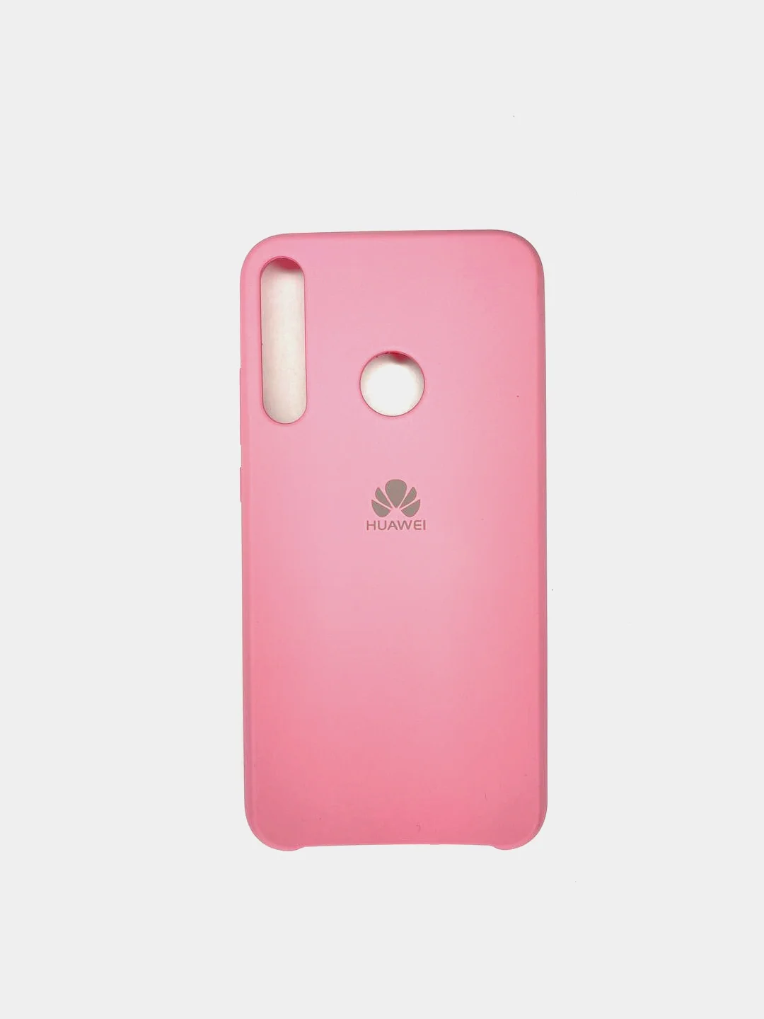 Розовый чехол для Honor 9C/Huawei P40 Lite E силиконовый (Silicone Case)