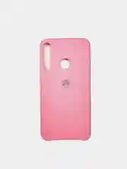 Розовый чехол для Honor 9C/Huawei P40 Lite E силиконовый (Silicone Case)