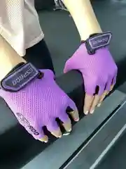 Сиреневый перчатки спортивные для фитнеса Espado