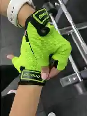 Зеленый перчатки спортивные для фитнеса Espado