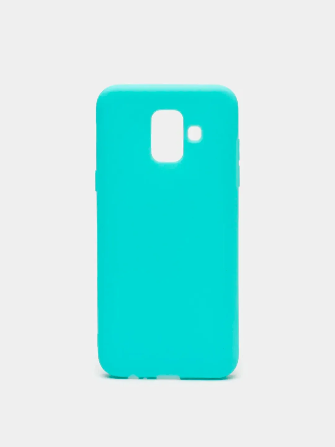 Однотонный силиконовый чехол Samsung S9 S6 Edge + J7 2016 Note 5 J5 2017