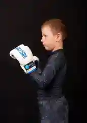 Синий перчатки боксерские RuscoSport