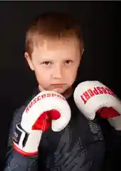 Красный перчатки боксерские RuscoSport