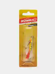 Зеленый балансир Admiral для зимней рыбалки, крючки KAMASAN Япония