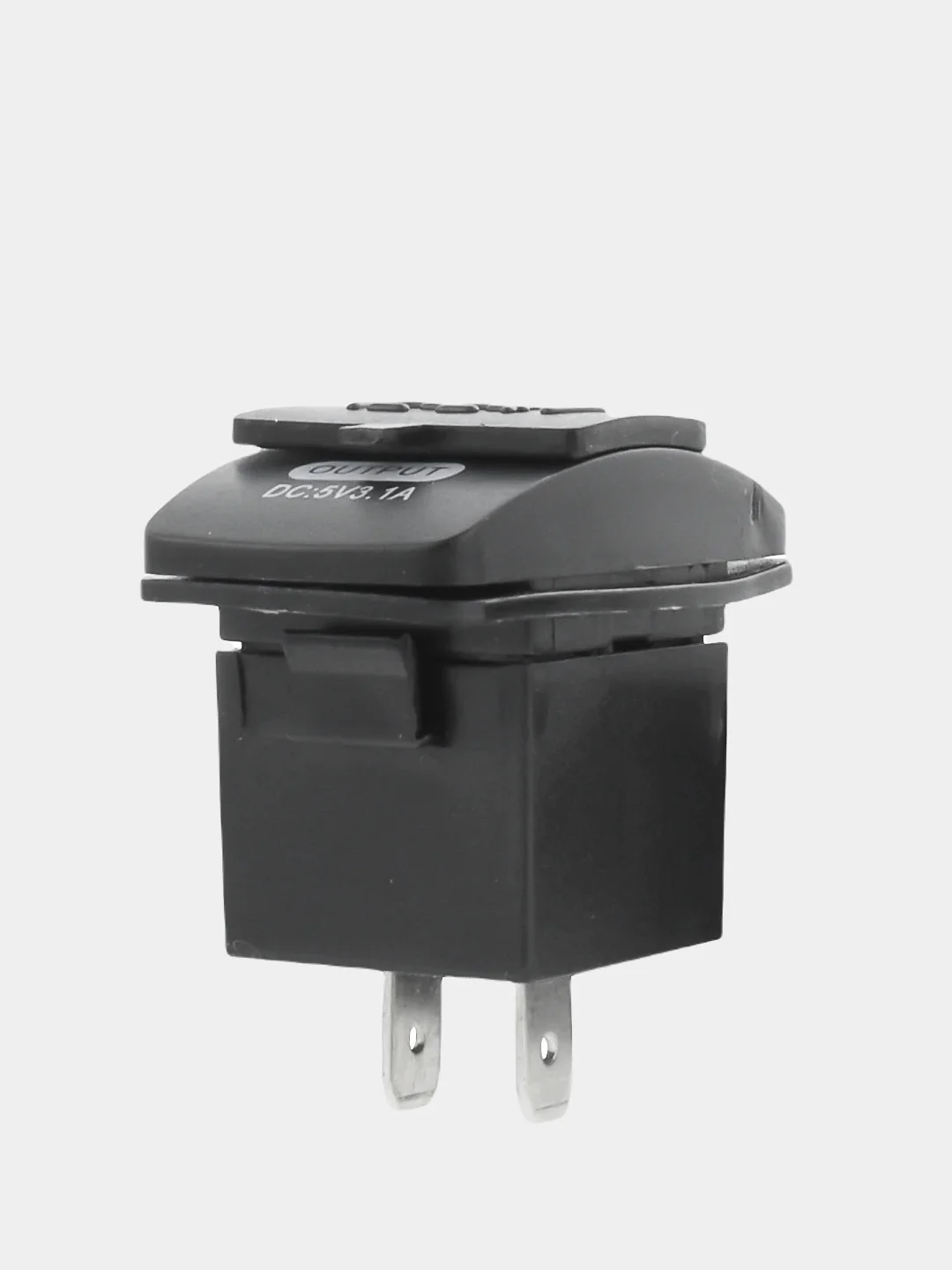 Врезная автомобильная usb розетка разъем для авто в машину