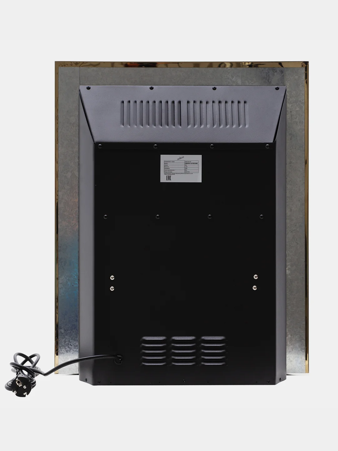 Очаг электрокамина RealFlame Fobos Lux, золотой, с обогревателем