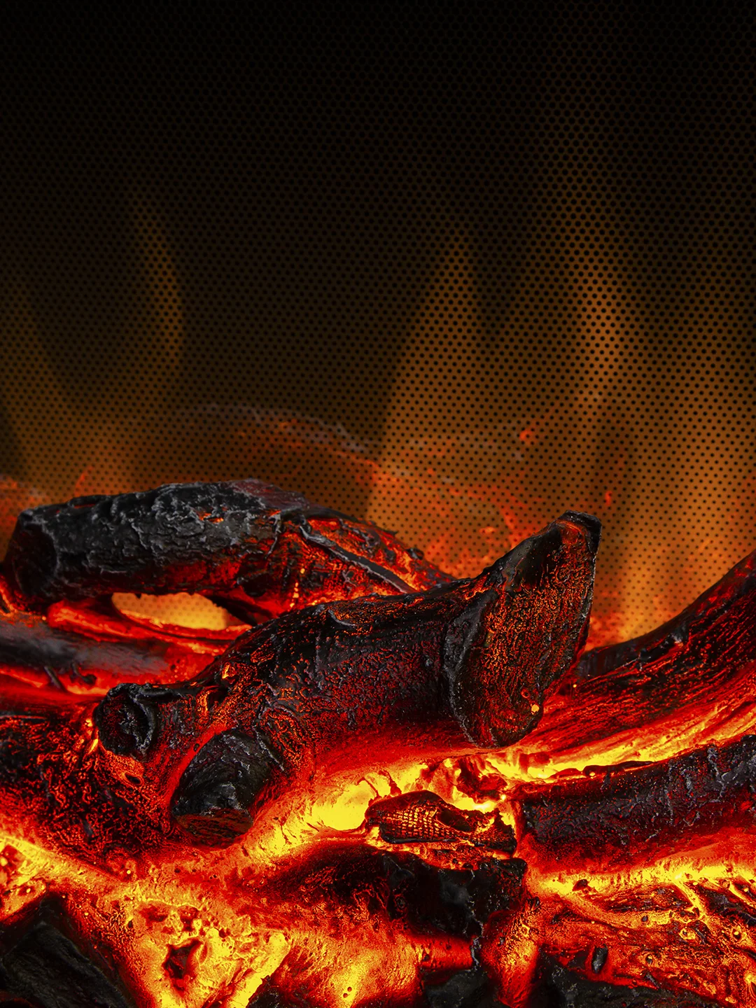 Очаг электрокамина RealFlame Fobos Lux, золотой, с обогревателем