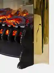 Очаг электрокамина RealFlame Fobos Lux, золотой, с обогревателем
