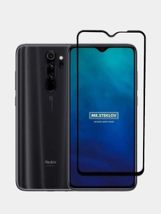 Защитное стекло Xiaomi Redmi Note 8 Pro, черное
