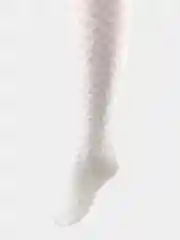 Белый колготки детские для девочки, белые, хлопок