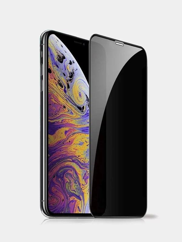 Защитное стекло Антишпион для IPhone X/XS/XR/11/11Pro/11Pro Max/12/12Pro/12ProMax/13/13Pro