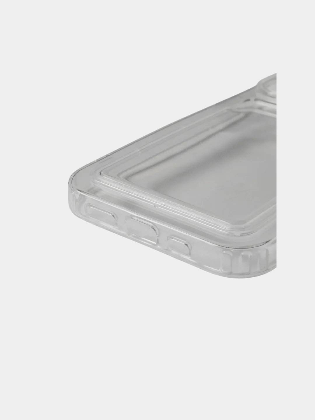 Белый чехол на iPhone 11/7/8/XS/XR/12/13/14/15/16, mini, Pro, Max, Plus с карманом для карт