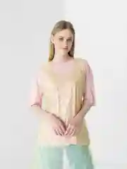 Салатовый фартук одноразовый полиэтиленовый, 10 штук