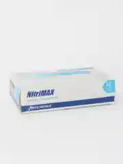 Синий одноразовые нитрил-виниловые перчатки NitriMax, 50 пар