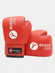 Красный перчатки боксерские Rusco 6, 8, 10 унций