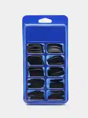 Черный накладные ногти, 100 штук