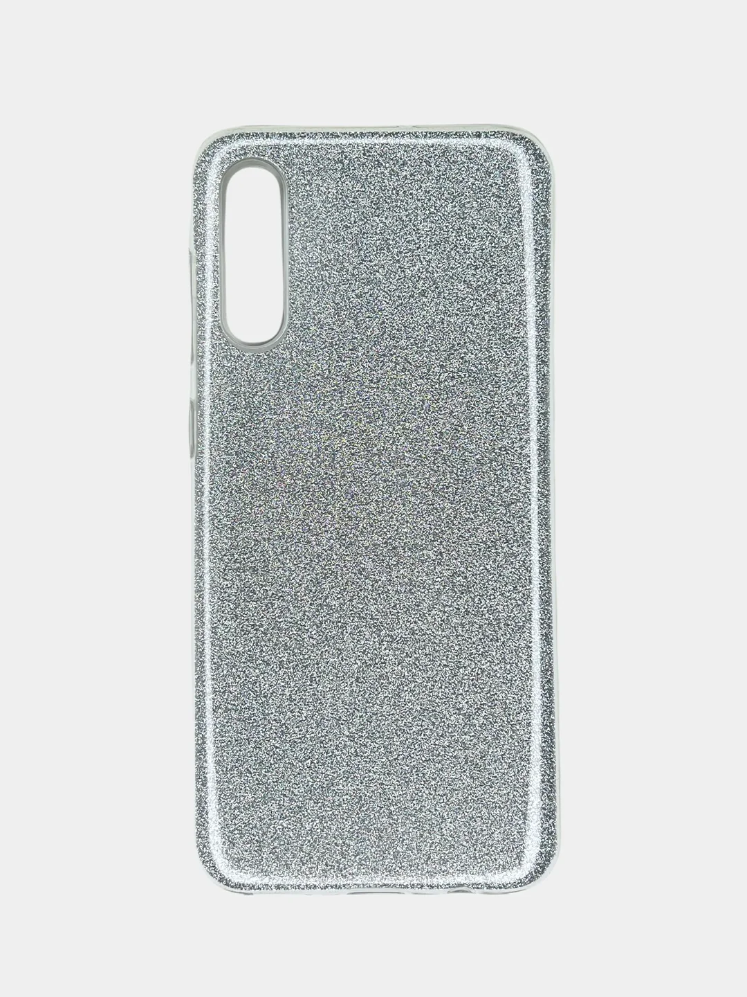 Серебряный чехол Samsung Galaxy A50 / A50s / A30s, Самсунг Галакси А50, А50с, А30с блестящий сияющий