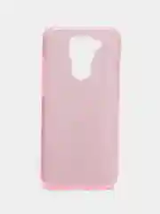 Розовый чехол Xiaomi Redmi Note 9, Сяоми Редми Нот 9 блестящий сияющий