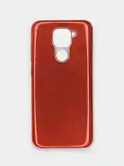 Красный чехол Xiaomi Redmi Note 9, Сяоми Редми Нот 9 блестящий сияющий