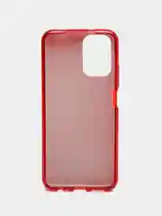 Красный чехол Xiaomi Redmi Note 10 / Redmi Note 10S / Poco M5s, Редми Нот 10, блестящий сияющий