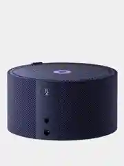 Синий умная колонка Яндекс Новая Станция Мини с часами Yandex с Алисой, с часами