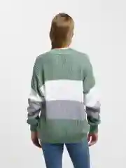 Зеленый кардиган женский