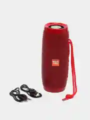 Вишнёвый портативная беспроводная колонка Bluetooth TG 157 с радиоприемником