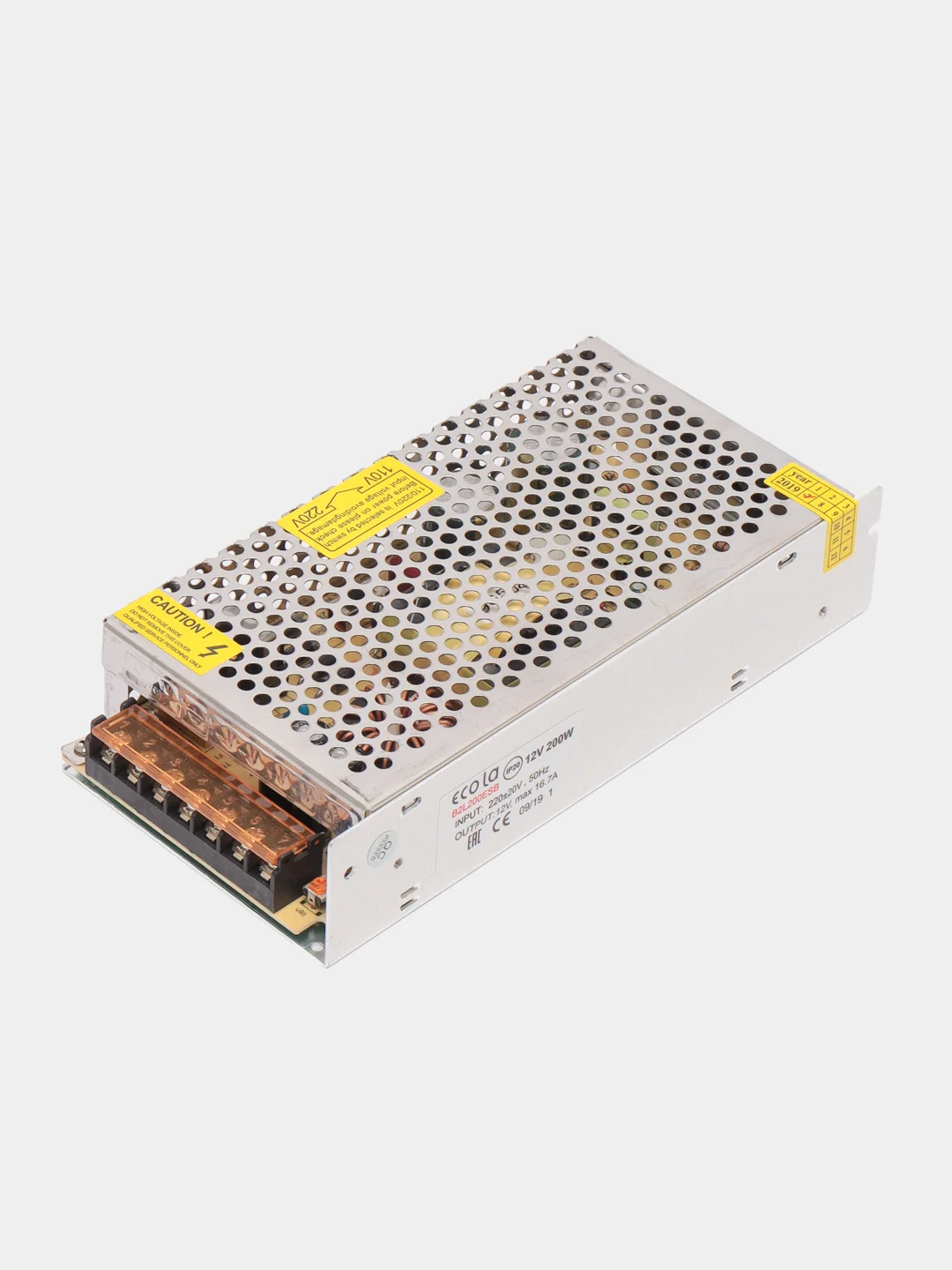 Блок питания для светодиодных лент Ecola B2L200ESB 12V 200W IP20, драйвер