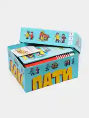 Настольная игра "Крейзи 90-е" для большой компании, 100 игр и челленджей