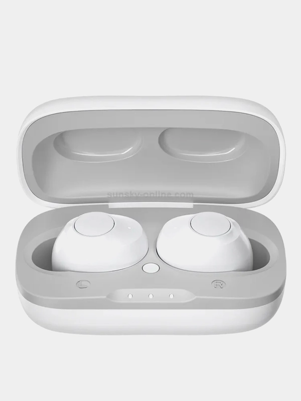 Беспроводные наушники TWS Bluetooth гарнитура WK V21 BT 5.0, вставная (белый)