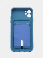 Морской чехол с карманом для карт для iPhone (Айфон) 11