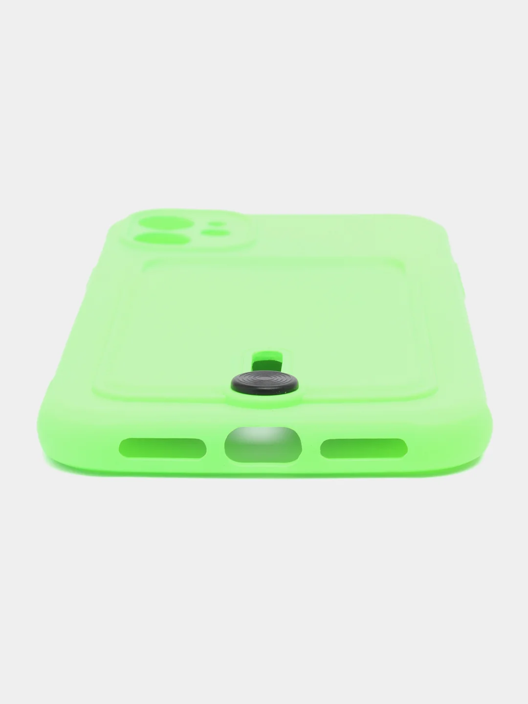 Салатовый чехол с карманом для карт для iPhone (Айфон) 11