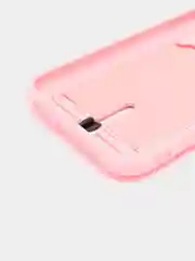 Розовый чехол с карманом для карт для iPhone (Айфон) 11