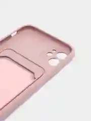 Бежевый чехол с карманом для карт для iPhone (Айфон) 11