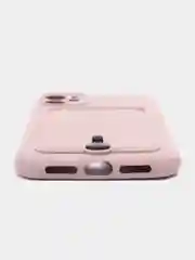 Бежевый чехол с карманом для карт для iPhone (Айфон) 11