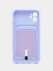 Лавандовый чехол с карманом для карт для iPhone (Айфон) 11