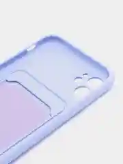 Лавандовый чехол с карманом для карт для iPhone (Айфон) 11