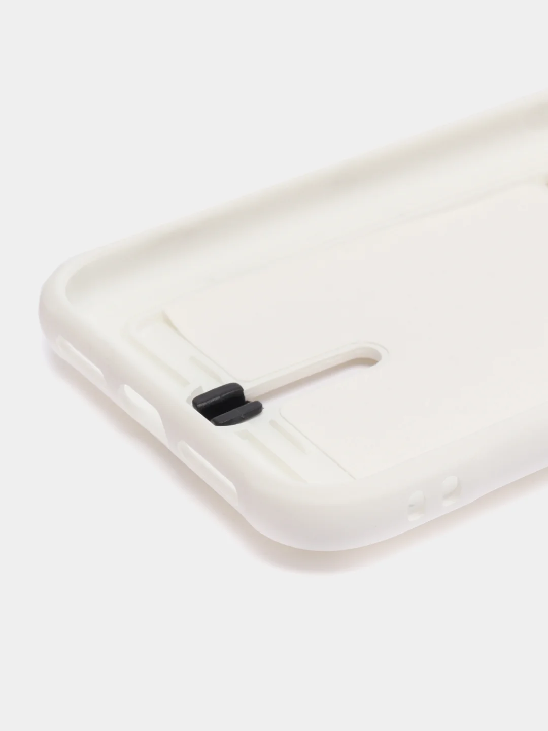 Белый чехол с карманом для карт для iPhone (Айфон) 11