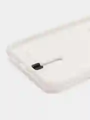 Белый чехол с карманом для карт для iPhone (Айфон) 11