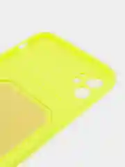 Лимонный чехол с карманом для карт для iPhone (Айфон) 11