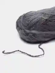 Серый пряжа зимняя особая, козий пух