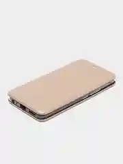 Золотой чехол книжка для Infinix Hot 12i
