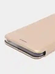 Золотой чехол книжка для Infinix Hot 12i