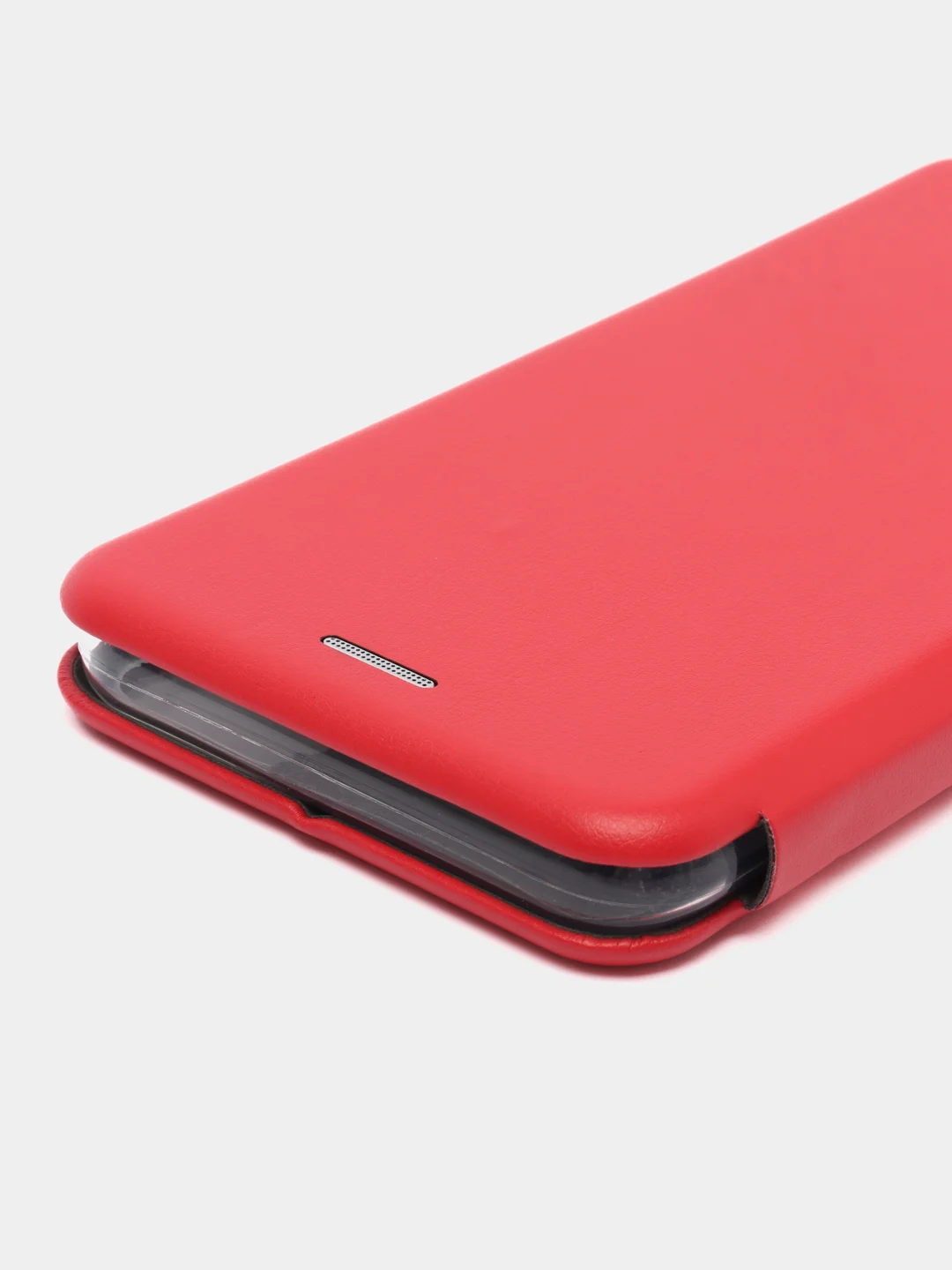 Красный чехол книжка для Infinix Hot 12i