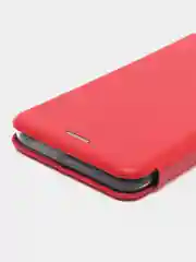 Красный чехол книжка для Infinix Hot 12i