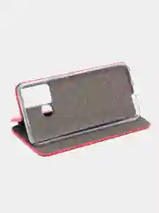 Красный чехол-книжка для Infinix Hot 12 Play