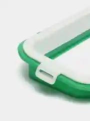 Зеленый держатель кухонный для пакетов, навесной, на дверцу шкафа