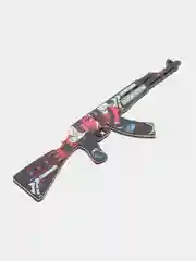 Аметистовый деревянный автомат АК-47 КС ГО /  CS GO