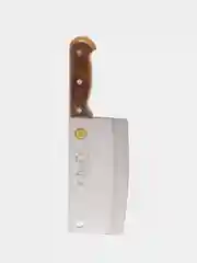 Нож-топор кухонный, с ручкой "под дерево"